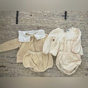 Zara baby girl bundle, one Zara and one old navy set